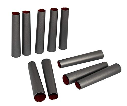 rukauf.. Große Schaumrollen-Formen Set 13,5cm Antihaft-beschichtet Teflon - Traditionelle Backform Schillerlockenform Röhrchen Spritztüllen Sahnerollen (10)