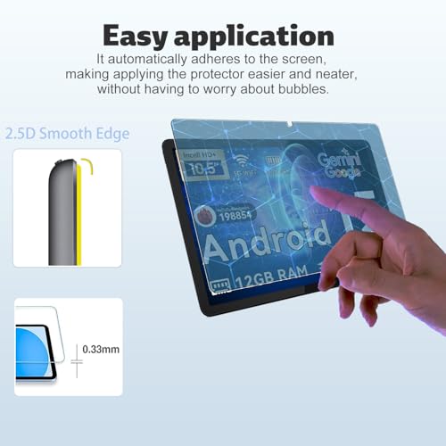 Protector de Pantalla para Tablet TABWEE T80 10.1" 2-Pack miniatura 5
