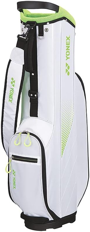 ゴルフキャディバッグ　YONEX ホワイト YONEXゴルフバッグ ホワイト➕クラブYONEX 写真追加しました 楽天市場