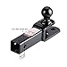 Towever 84209 2 inches ATV Receiver Hitch 3 in 1 Ball Mount with 2 inches Ball