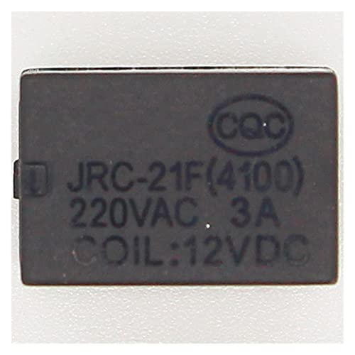 Relé PCB de 5V JRC-21F 4100 evita sobrecargas con este interruptor miniatura de 6 pines 4