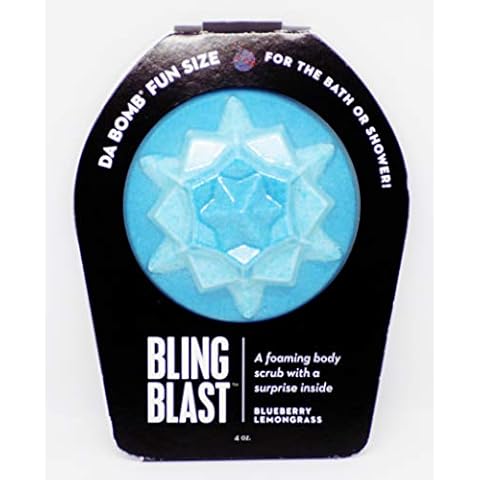Da Bomb Bling Blast, Foaming Body Scrub with Surprise Inside Cover