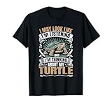 Photo Gallery sto pensando alla mia camicia turtle vintage pet turtle lover maglietta Photo Gallery sto pensando alla mia camicia turtle vintage pet turtle lover maglietta
