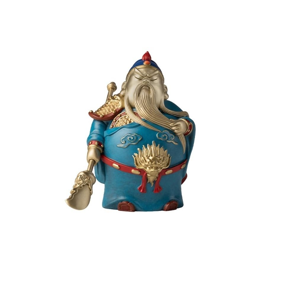 CHICKEN Bronze Living Room Ornaments Creative Home Living Room Desktop Copper Guan Gong Ornaments, Crafts, Decorations, Porch Small Ornaments to Attract Wealth