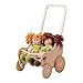 Produktbild Dida - Der Puppenbuggy Aus Holz Dekoration Schleife Ist EIN Holzpuppenwagen Für Kleinkinder Nützlich Auch Als Lauflern Wagen