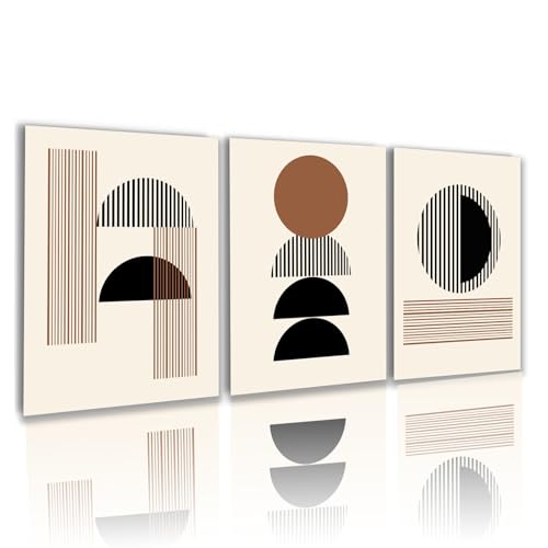 HEHGVCF - Juego de 3 impresiones sobre lienzo, color...