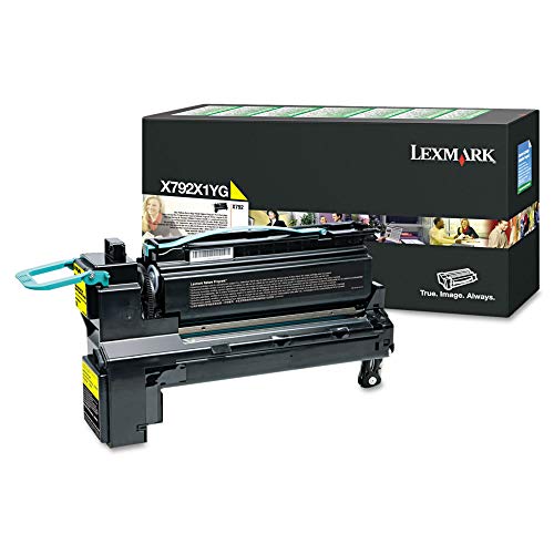Toner jaune Lexmark X792X1YG pour de grands volumes d'impression