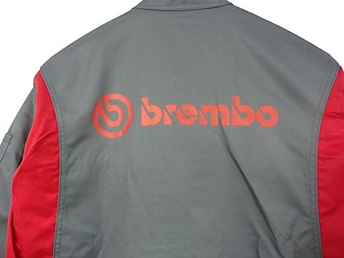 BR-5500 Long Sleeve Mechanical Suit 92.Gray x Red Large