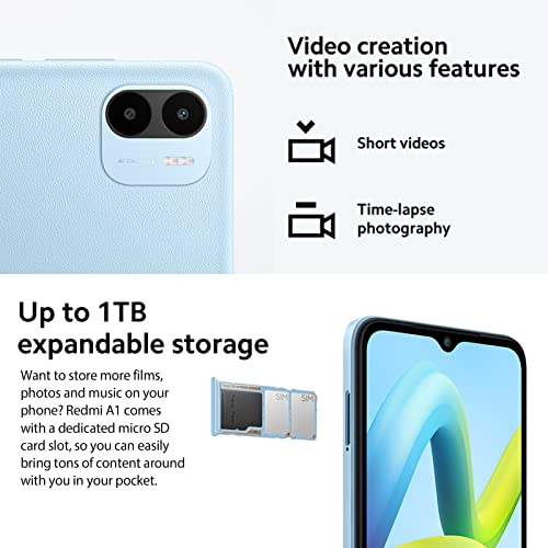 Xiaomi Redmi A1 Black 2GB RAM 32GB ROM 43086