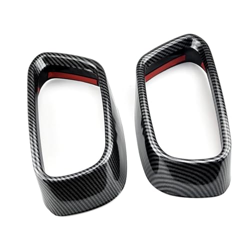Embellecedor de escape para BMW X5 y X6, accesorio de estilo deportivo negro