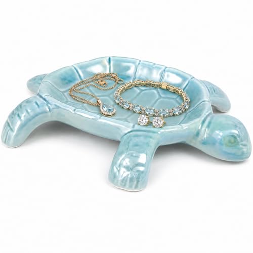 Ceramic Sea Turtle Jewelry Dish