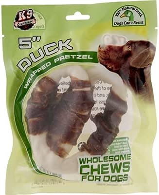 Products K-9 Cookhouse Duck Wrapped Pretzel 5", (432962)