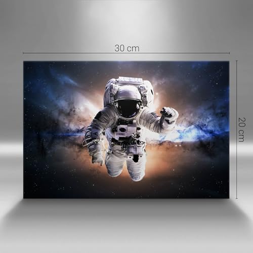 Tableau astronaute espace déco murale salon moderne impression sur toile