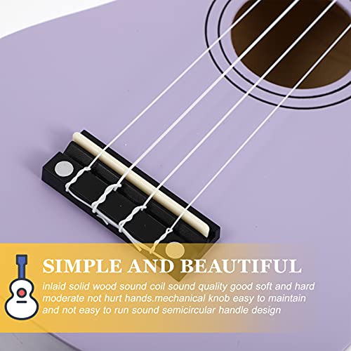 Generic 21 Polegadas Ukulele Guitarra Guitarra de Madeira Mini 4 Cordas Da Guitarra Instrumento Musi