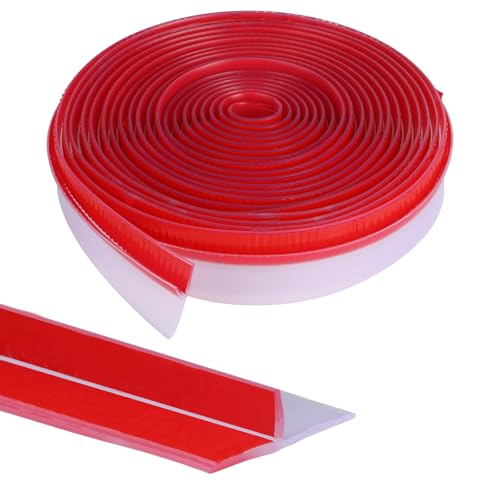 Orghtin 10Ft T-Shaped Silicone Seal Strip, Clear Sealer Weather Stripping