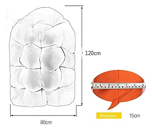 Coussin de chaise hamac épais pour soulager le dos sur fauteuil suspendu - 3