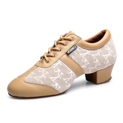 Chaussures de pratique de danse latine femmes avec lacets confort HROYL