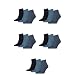 Produktbild Puma 15 Paar Unisex Quarter Socken Sneaker Gr. 35-49 für Damen Herren Füßlinge, Socken & Strümpfe:43-46, Farbe:460 denim blue