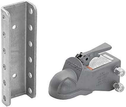 2-5/16 Inch Adjustable Cast Coupler w/Channel and Hardware