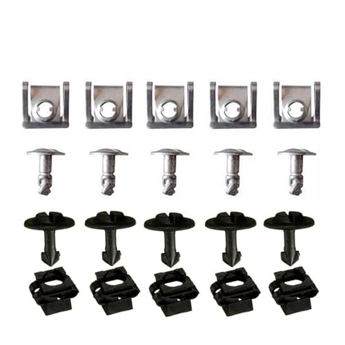 Clips et vis sous couvercle moteur 8D0805960 pour préparer le contrôle technique de votre A4