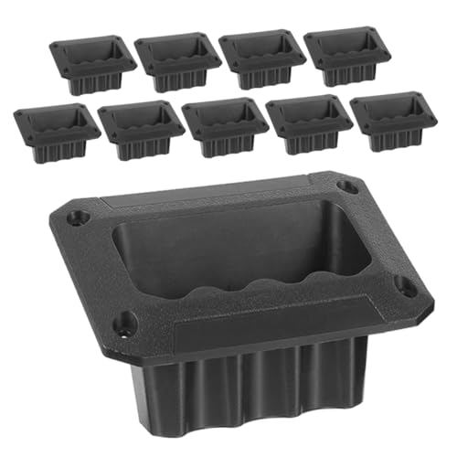 OSALADI 10pcs Speaker Handle Replacement for Audio Cabinets Sturdy Grasp Design Easy Installation for Various Speaker Applications