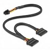 Câble Adaptateur Alimentation: Ce câble adaptateur alimentation mini 6 broches vers sata 15 broches est conçu pour assurer une extension alimentation double disque dur efficace au sein des espaces restreints. Conçu comme un câble flexible pour ordinateurs compacts sff, cet accessoire s'intègre parfaitement pour étendre la connectivité sans nécessiter de modifications complexes du boîtier. Il garantit une compatibilité étendue, étant compatible avec CT1250, ECT1205, ECT1250, QCT1250 et QCS1250.