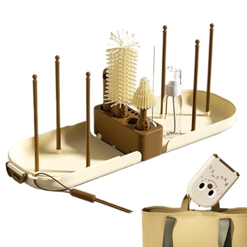 Kit de brosses de nettoyage pour biberons en voyage et camping