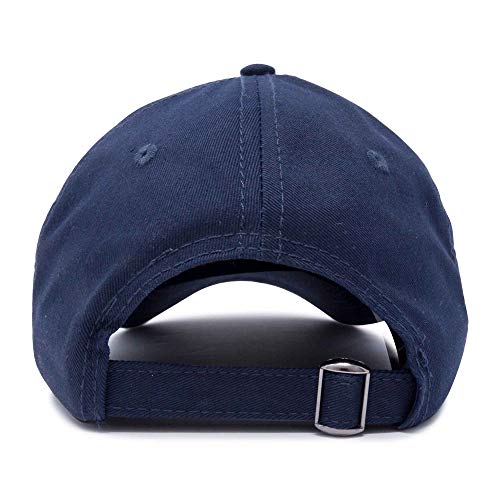 Matching Captain And First Mate Hat Set Embroidered Ball Cap Navy Blue #TOP2