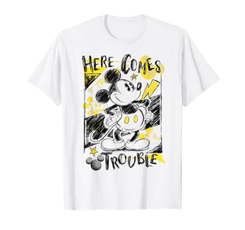 T-shirt Mickey Mouse Disney idéal pour les journées d'école et de loisirs