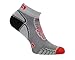 Eurosocks Sprint Silver Ped Ultrlight Weight Socks with Plantar Compression (Pair)