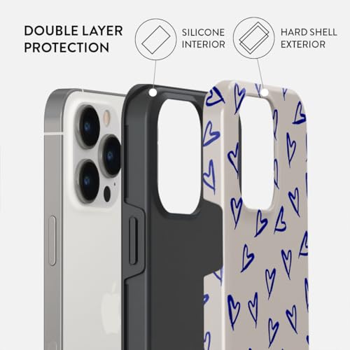 Coque iPhone 14 Pro Max BURGA avec bord surélevé anti-casse pour écran et objectif - 2