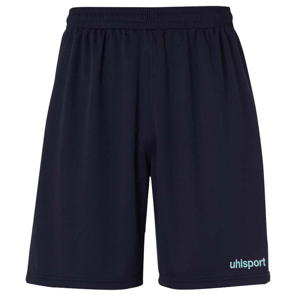 uhlsport Men's Center Basic Shorts, Navy/Sky Blue, M