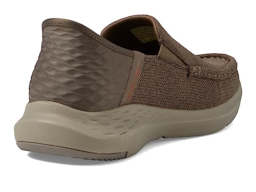 Skechers Herren Parson Ralven Slip In, Taupe, 8 X-Wide – Ansicht 5