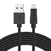 Kinps Apple MFi Certified Lightning to USB Cable 10ft/3m iPhone Charger Cord Super Long for iPhone 7 / 7 Plus / 6S / 6S Plus / 6 / 6 Plus / SE / 5S / 5, iPad Pro / Air / Mini (Black, 1 Pack)