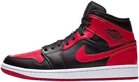 Jordan Womens WMNS Air 1 Mid Gym Red/Black Bq6472 601 - Size 5.5W: Buy  Online at Best Price in UAE - Amazon.ae