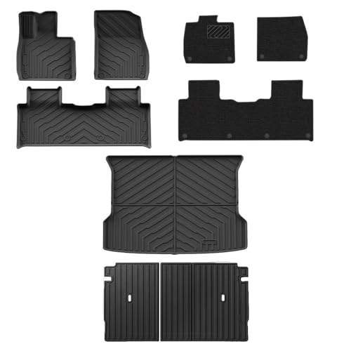 Tapis de sol voiture Xpeng G6 d'exception, finitions double couche 3D Carmats