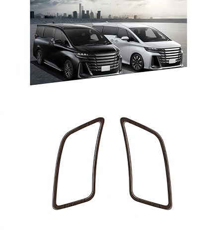 【kiAuto】新型アルファード40系 ヴェルファイア 40系 適用 2023~ 内装 エアコンベント吹き出し口パネル カバー 上部コンソール吹き出し口ガーニッシュ サイド エアコン吹出し口パネルカバー 汚れ防止 傷防止 FOR Alphard Vellf