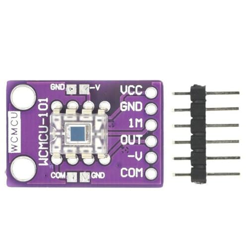 OPT101 Light Analog Intensity Sensor Detection Module Single Chip Photoelectric Diode Optical Light 14KHz WCMCU-101 CJMCU-101 - Thumbnail 6