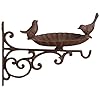 Esschert Design muurvoerbak gietijzer, bruin, 23,6×28,1 x 23,4 cm, FB163