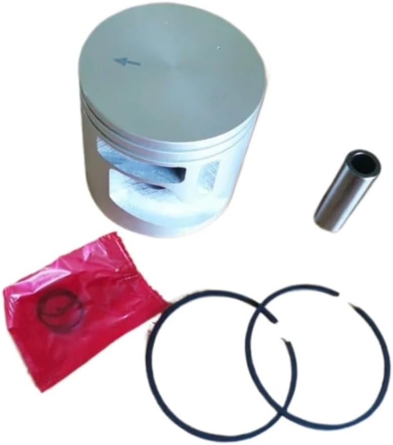 Piston Kit 60mm with Bearing Fit for K1270 Concrete Cut Off Saw Rail Cylinder Parts Replacement(with Bearing)