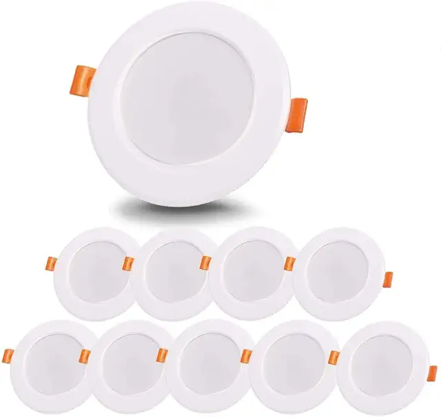 Foco LED Empotrable Techo 8W IP44 Blanco Cálido 3000K para Baño Cocina