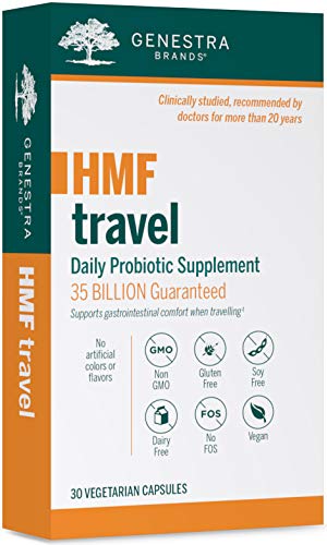 Genestra Brands - HMF Travel - Shelf Stable Probiotics to Support Gastrointestinal Health When...
