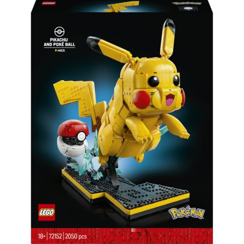LEGO Pokémon Pikachu e Poké Ball 72152