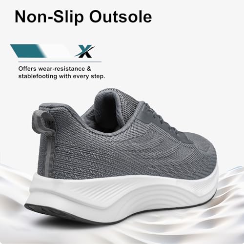 Image of BQQ Men's Walking Shoes Lightweight Breathable Running Sneakers Comfortable Tennis Athletic Shoes for Gym, Workout & Daily Wear