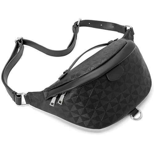 Image of Crossbody Sling Bag for Women & Men | Trendy Checkered, Fanny Pack, Waist Bag, Travel, Festival & Daily Commute