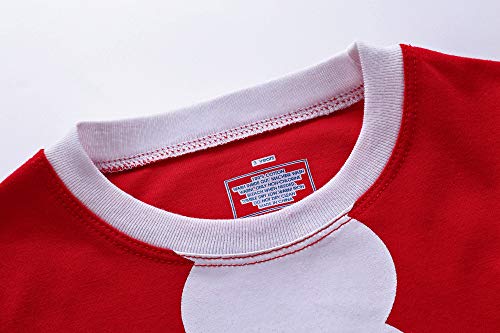 RKOIAN Little Girls' Long Sleeve Pajamas Sets Toddler 100% Cotton Pjs Kids Sleepwears2
