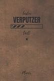 bester Verputzer lädt Planer: für die Ausbildung o. Weiterbildung | Perfekt für Männer, die Verputzen können | Ausbildungsbeginn Geschenk