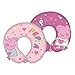 Peppa George Pig - Cuscino da viaggio con licenza ufficiale per il collo, con maschera per dormire (Peppa George Pig)