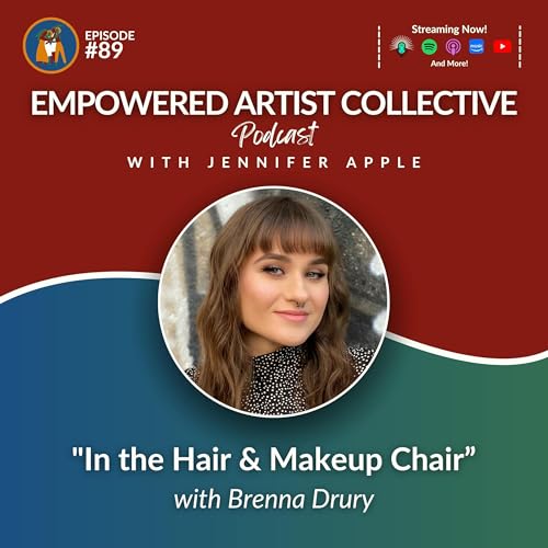 89. In the Hair & Makeup Chair with Brenna Drury Podcast Por  arte de portada