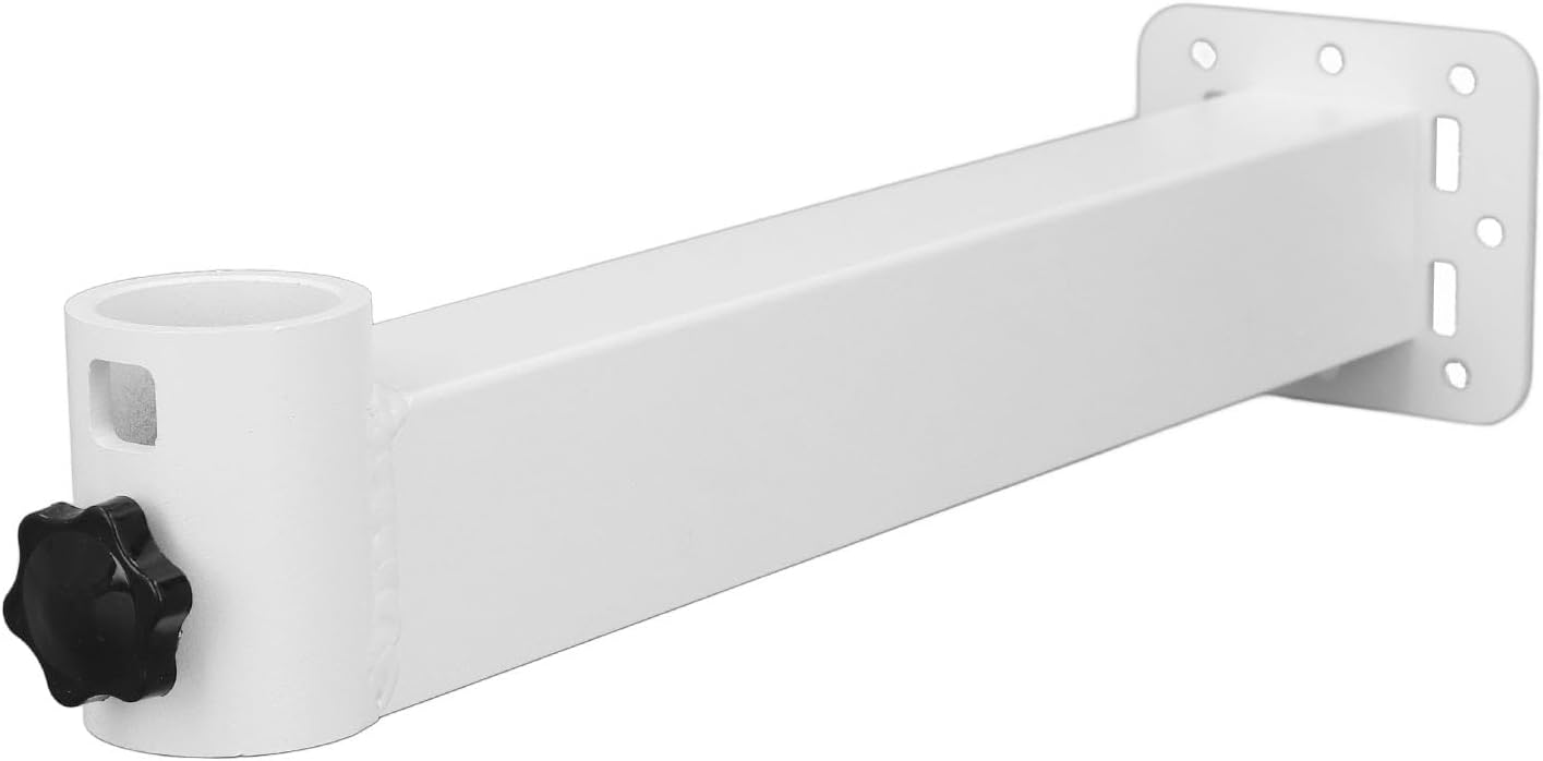 Jeffergarden Pole Mounting Kit, Stainless Steel Heavy Duty Bracket, Easy Installation for Antennas and Weather Stations on Roof or Wall